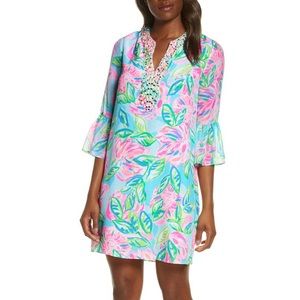 Lilly Pulitzer Elenora Silk Dress Size L